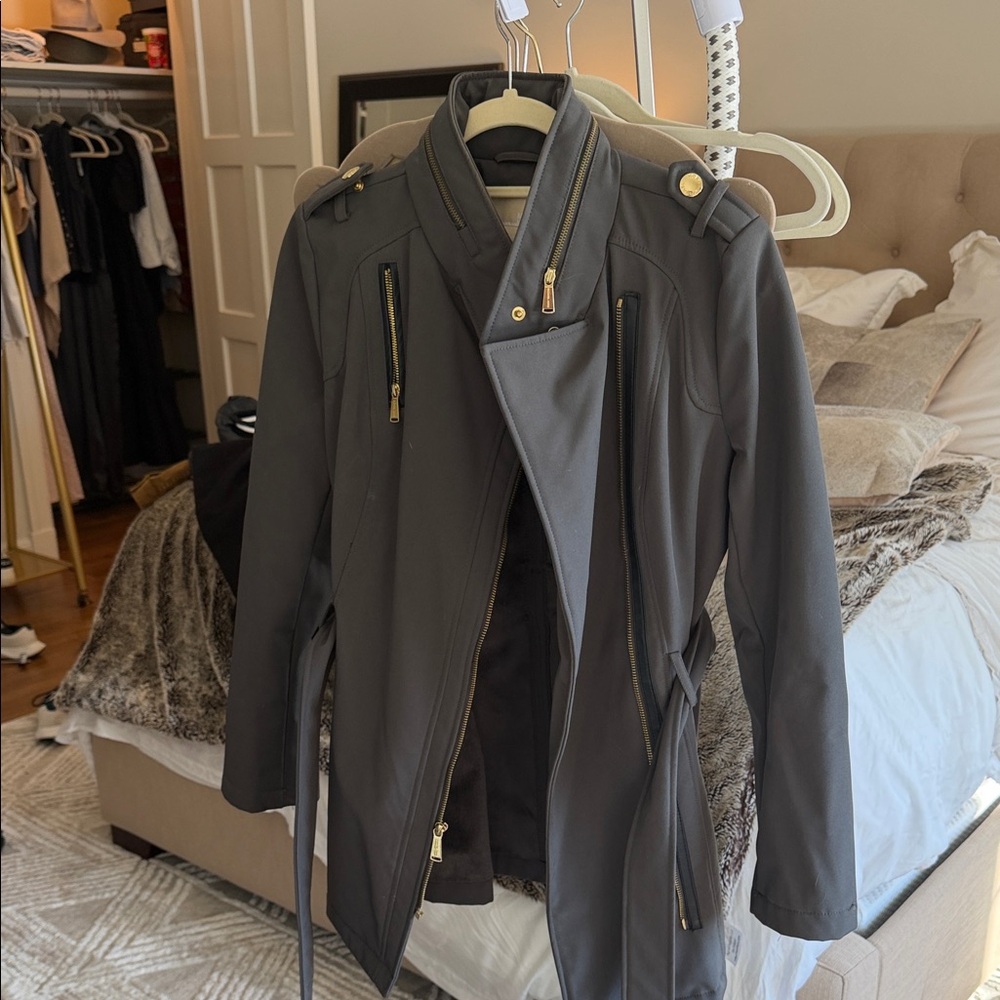 Michael Kors Gray Pea Coat